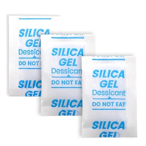 50Pcs 5g Silica Gel Packets Moisture Absorbers